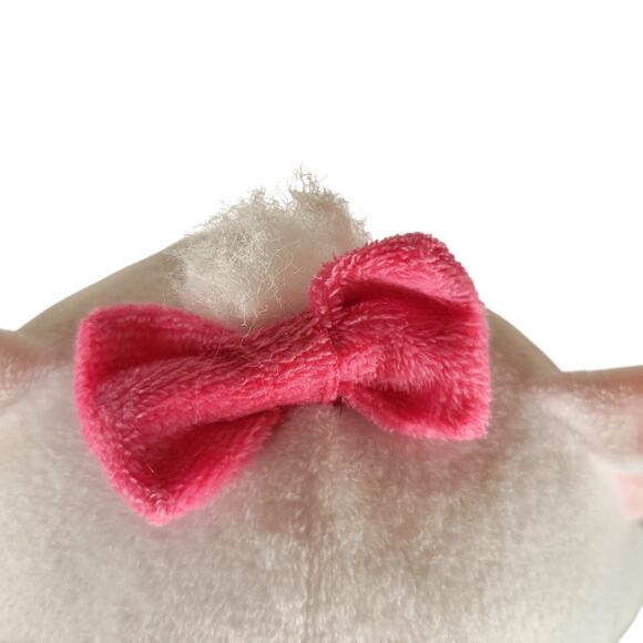 Disney Marie Aristocats White Cat Plush Pink Bow 10" Kohl’s Just Play 2023 - Picture 14 of 16
